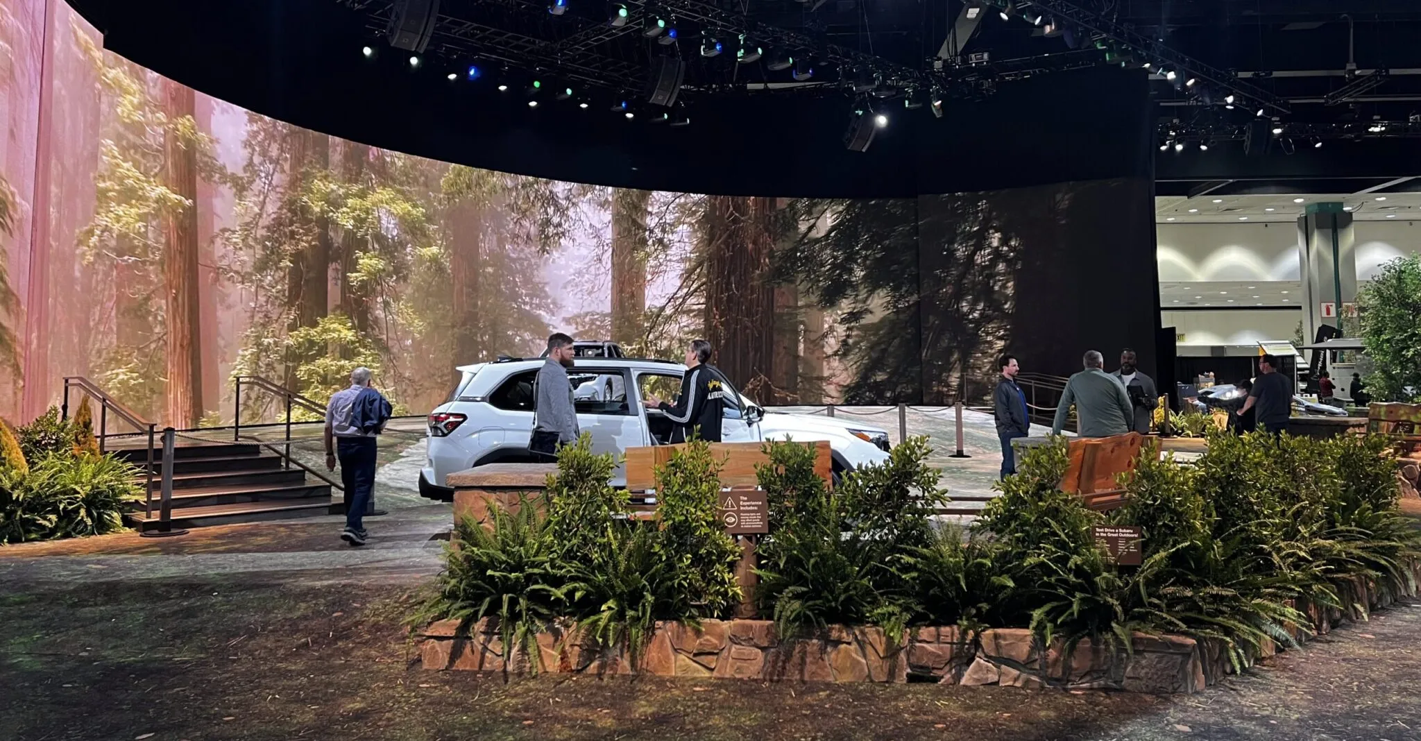 Car at LA auto show