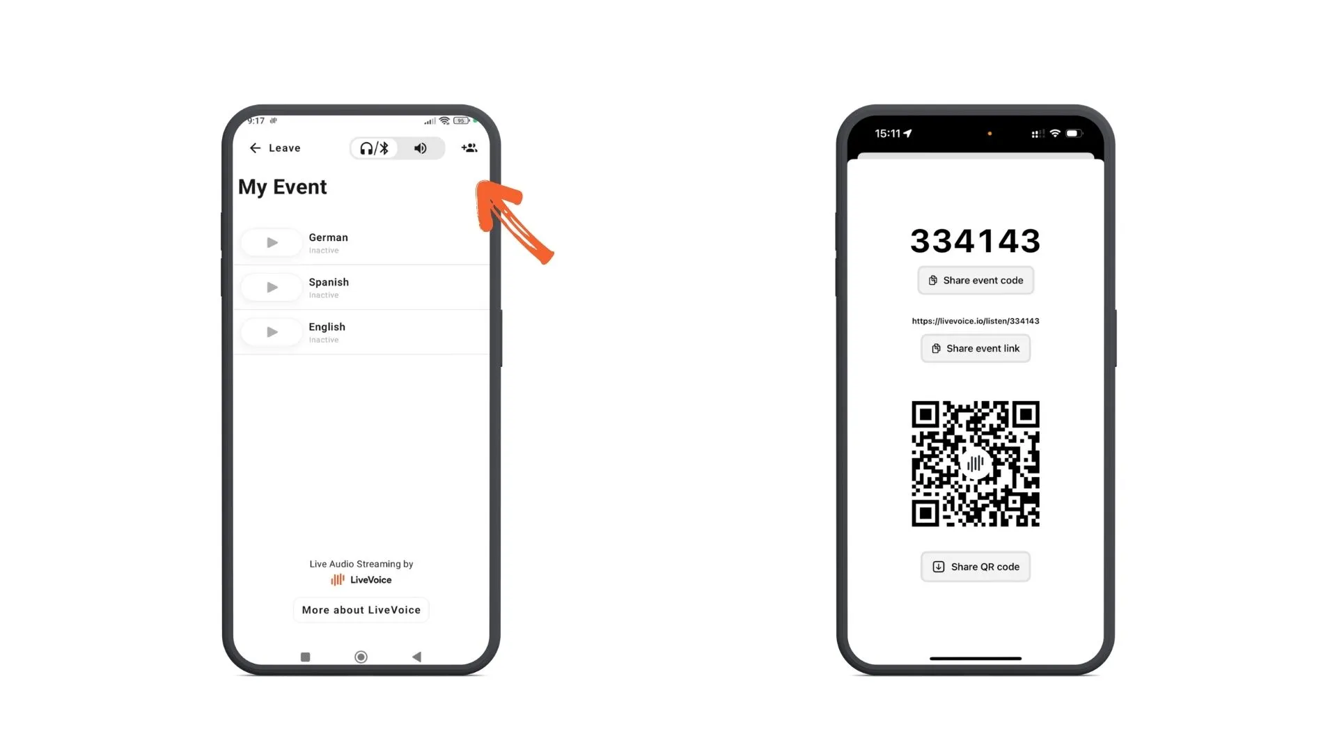 app invite as participant