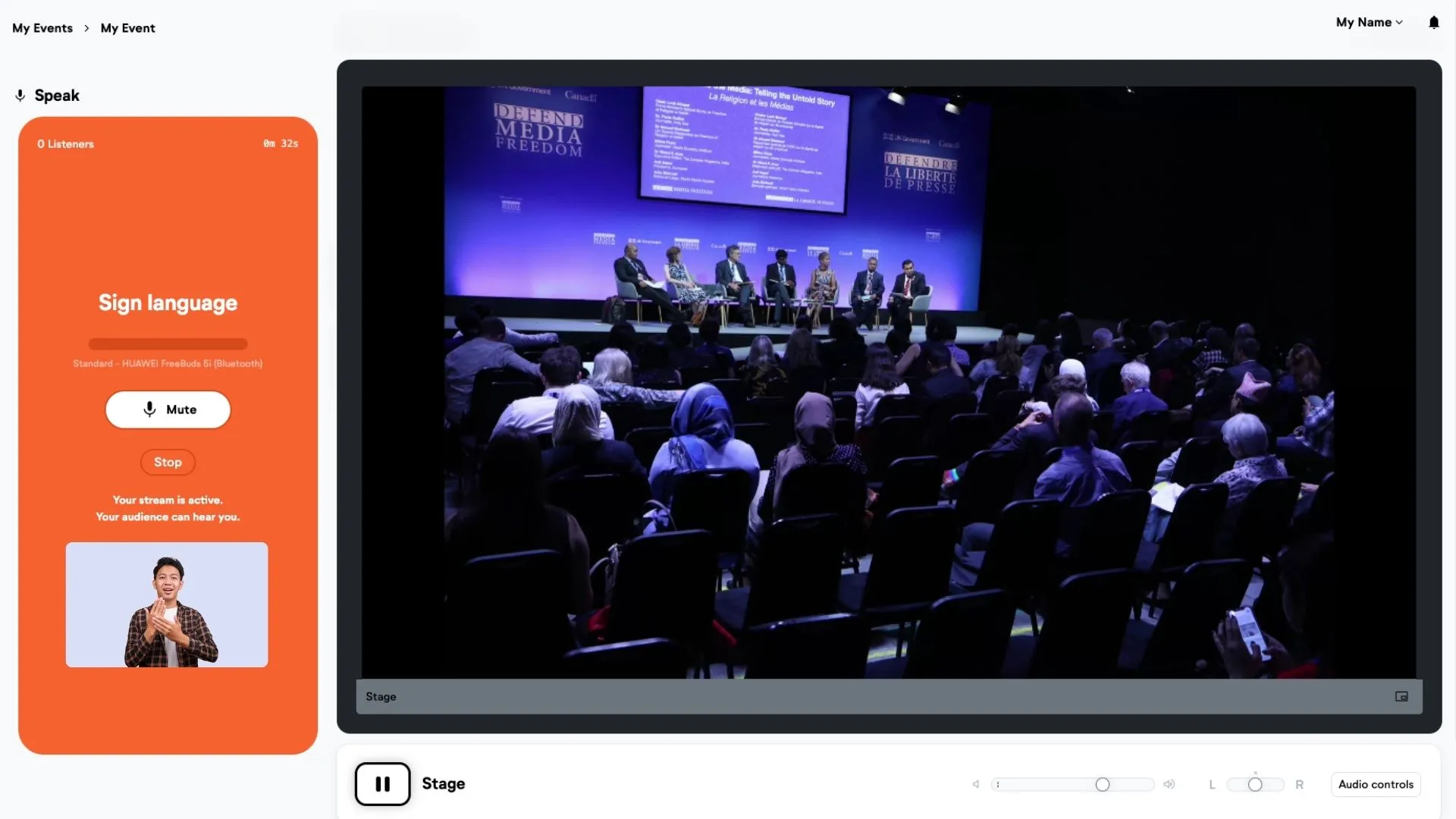 live video streaming