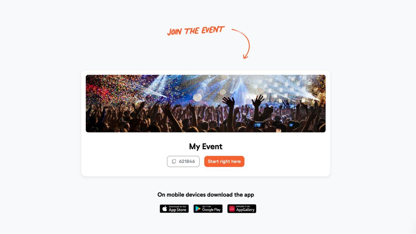 Hey Join Live Routine LiveVoice: Join as participant