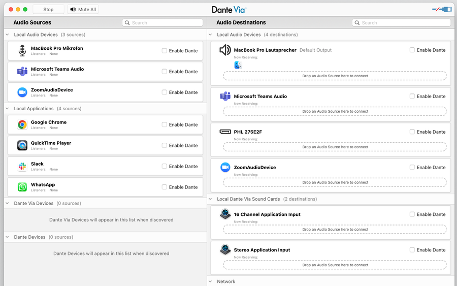 LiveVoice: Streaming internal audio with a routing software