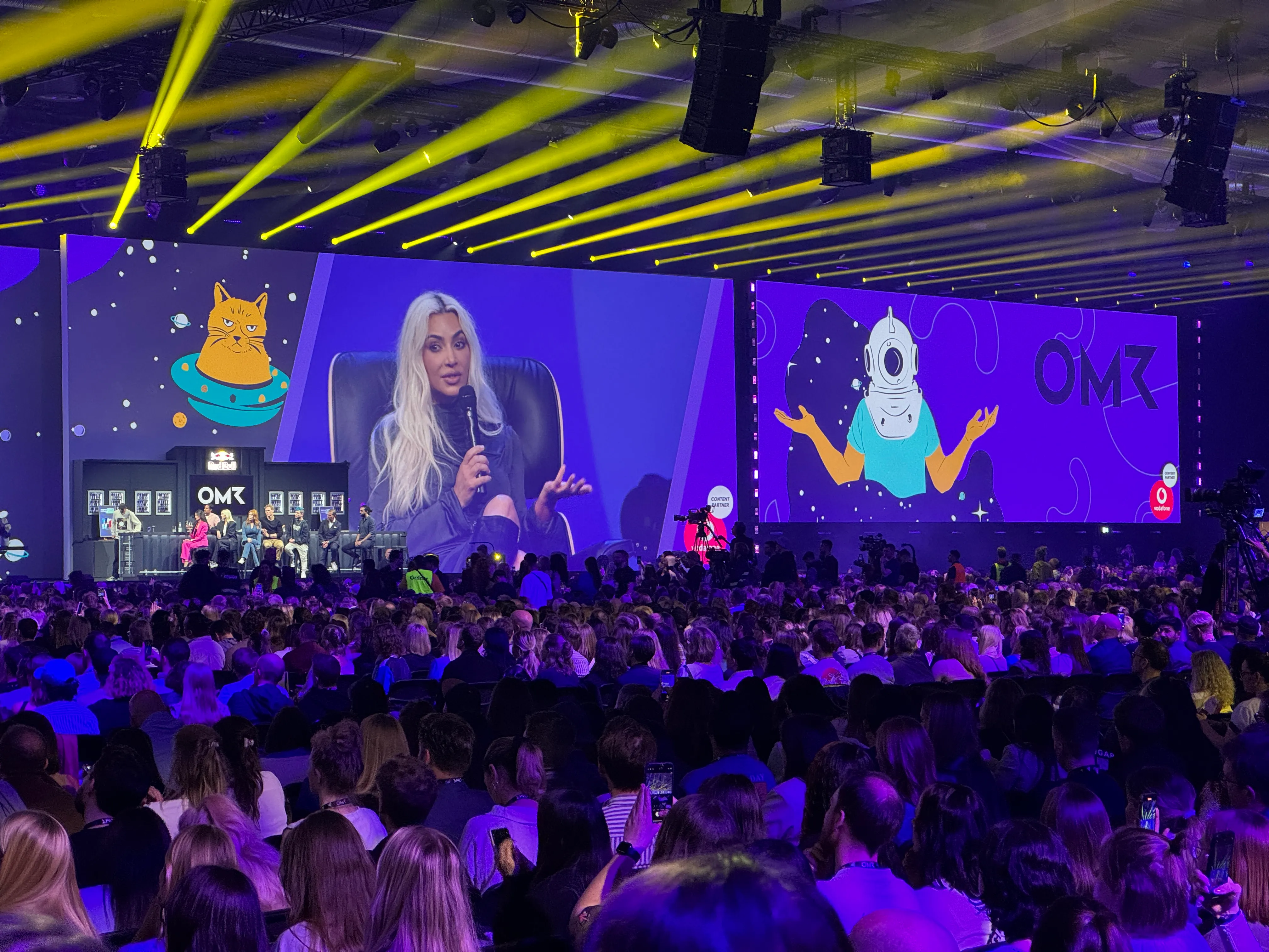 Kim Kardashian at OMR event