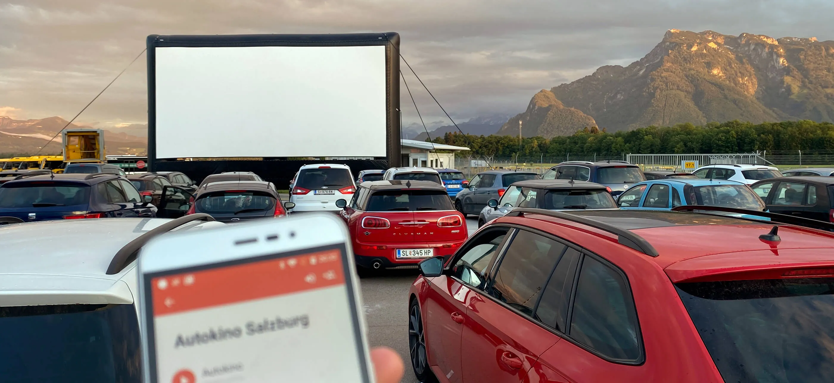 live audio at car cinema